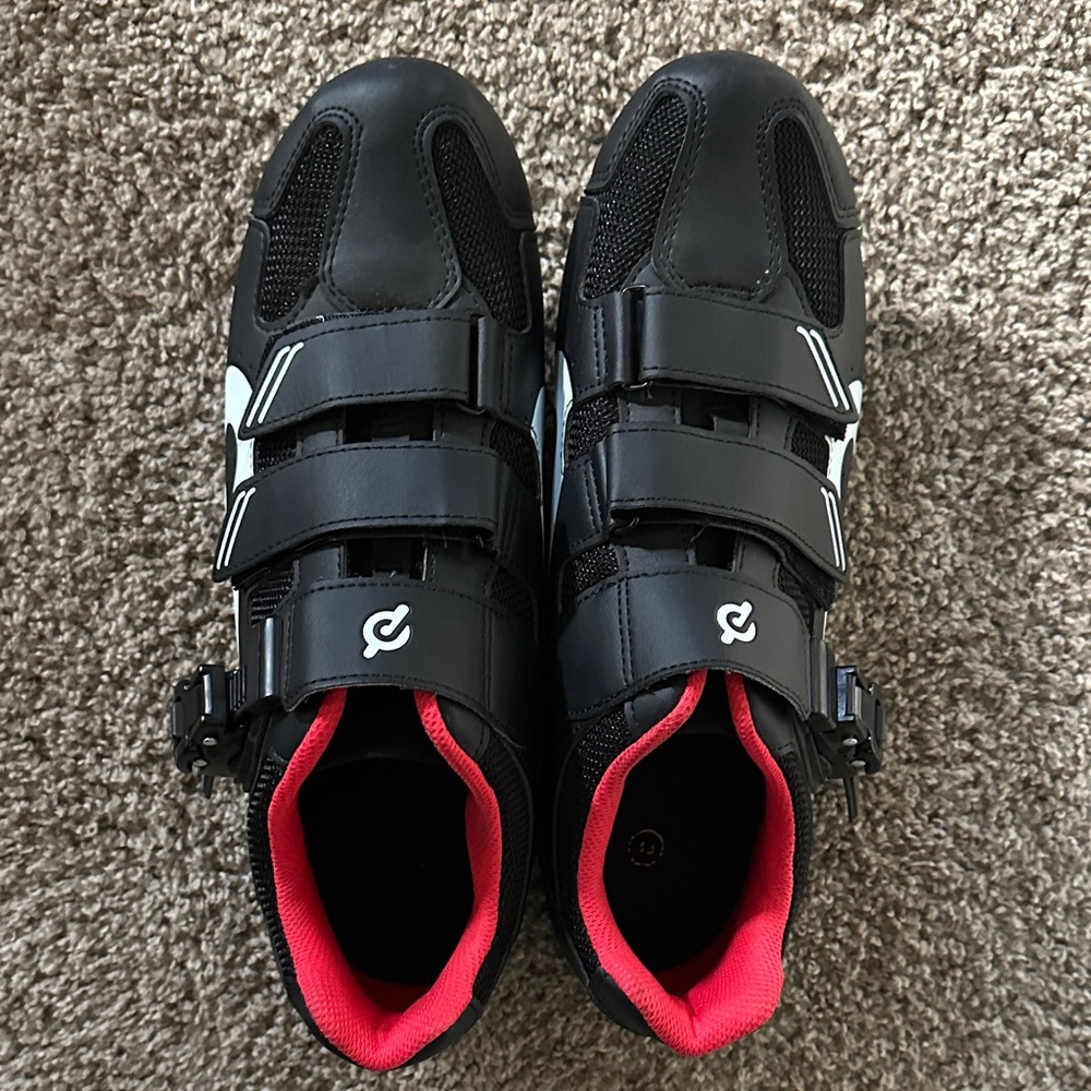 Peloton Black Cycling Shoes
